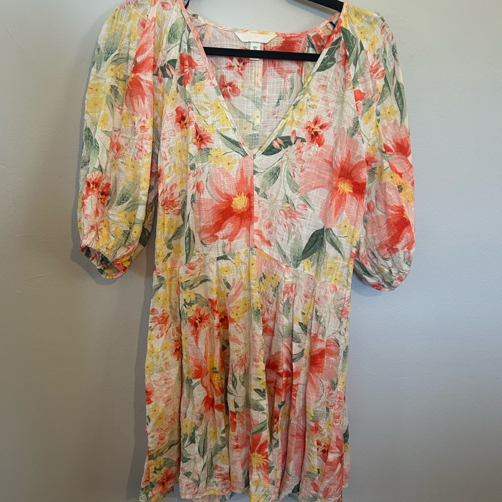 H&M Floral Dress - Red, Green, Yellow - Picture 2 of 5